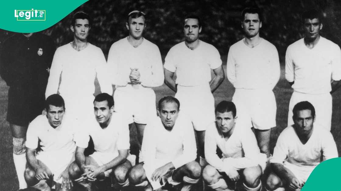 Real Madrid, Jose Emilio Santamaría, Spain, Uruguay, Europe, South America, Football. Real Madrid, Jose Emilio Santamaría, Spain, Uruguay, Europe, South America, Football.