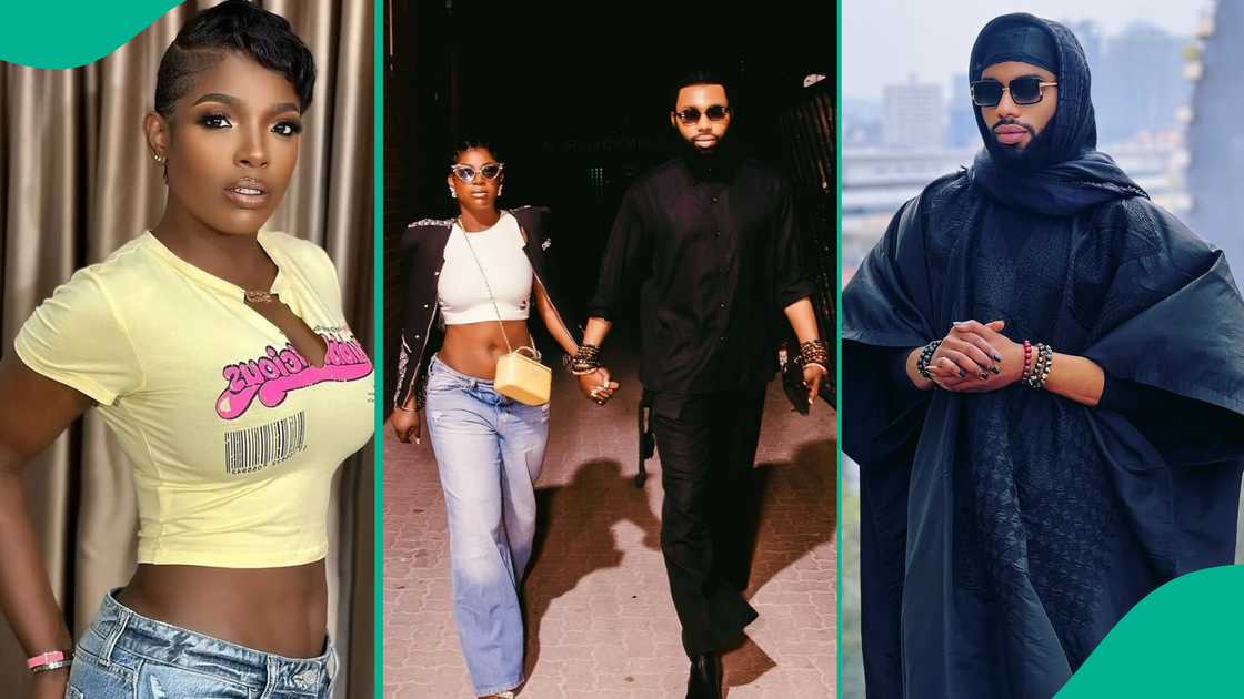 Fashion designer Swanky Jerry shares pictures of him and Annie Idibia in South Africa. Fashion designer Swanky Jerry shares pictures of him and Annie Idibia in South Africa.
