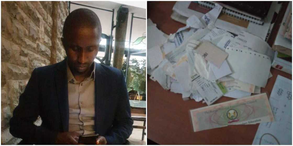 Budurwa ta yagalgala wa saurayi takardun shaidar karatun saurayi bayan sun yi fada Budurwa ta yagalgala wa saurayi takardun shaidar karatun saurayi bayan sun yi fada