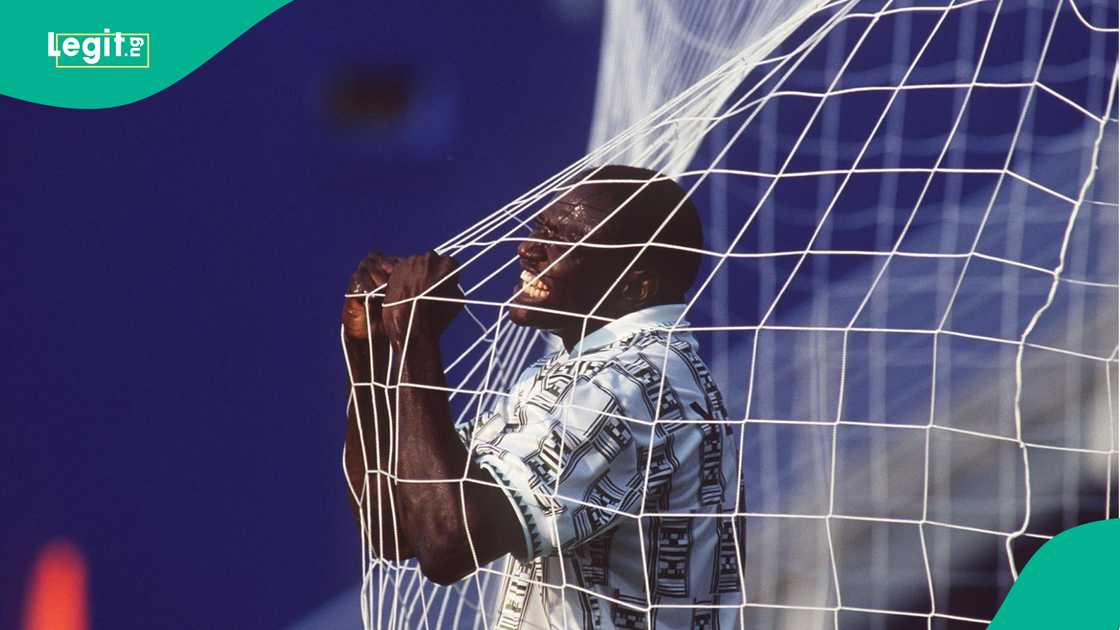 Rashidi Yekini, Bright Osayi-Samuel, Nigeria, Super Eagles, Football, Africa.