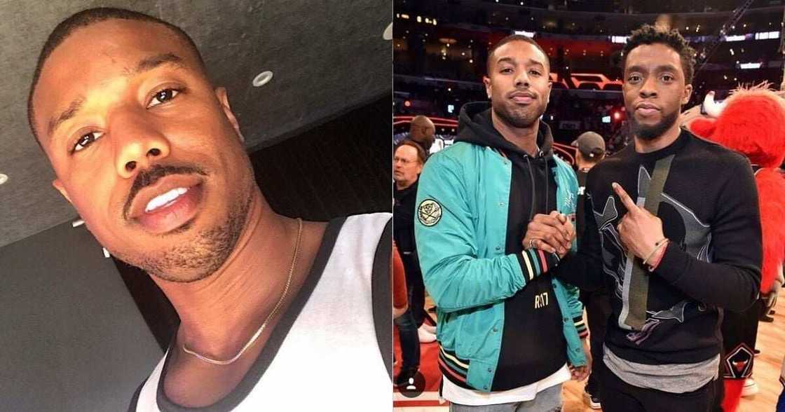 Michael B Jordan Reacts to Late Actor Chadwick Boseman's Oscar Snub Michael B Jordan Reacts to Late Actor Chadwick Boseman's Oscar Snub