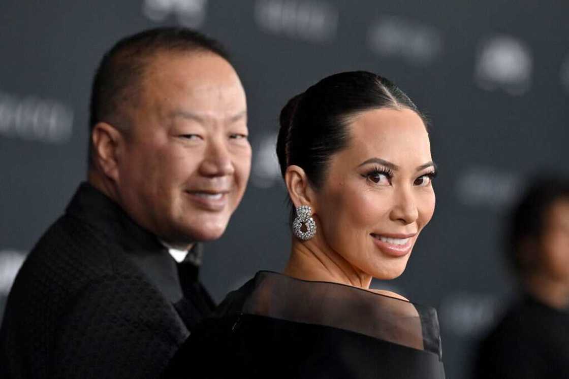 Gabriel Chiu and Christine Chiu at the Los Angeles County Museum of Art in Los Angeles, California Gabriel Chiu and Christine Chiu at the Los Angeles County Museum of Art in Los Angeles, California