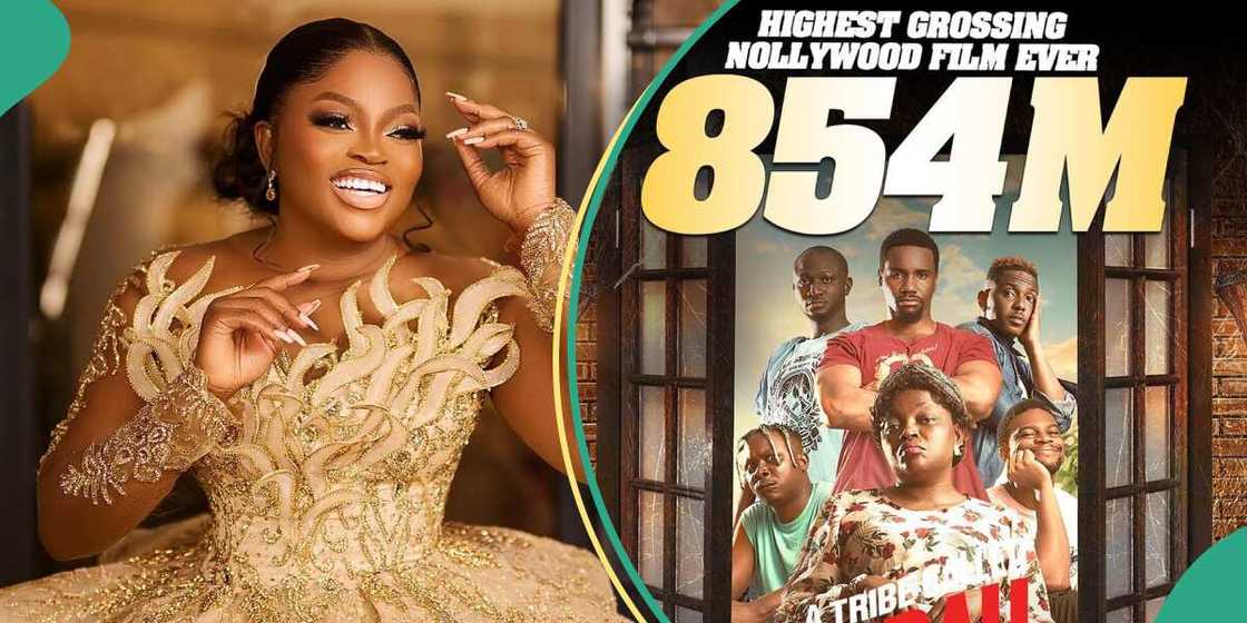 Funke Akindele's 'A Tribe Called Judah' becomes highest grossing movie ever. Funke Akindele's 'A Tribe Called Judah' becomes highest grossing movie ever.