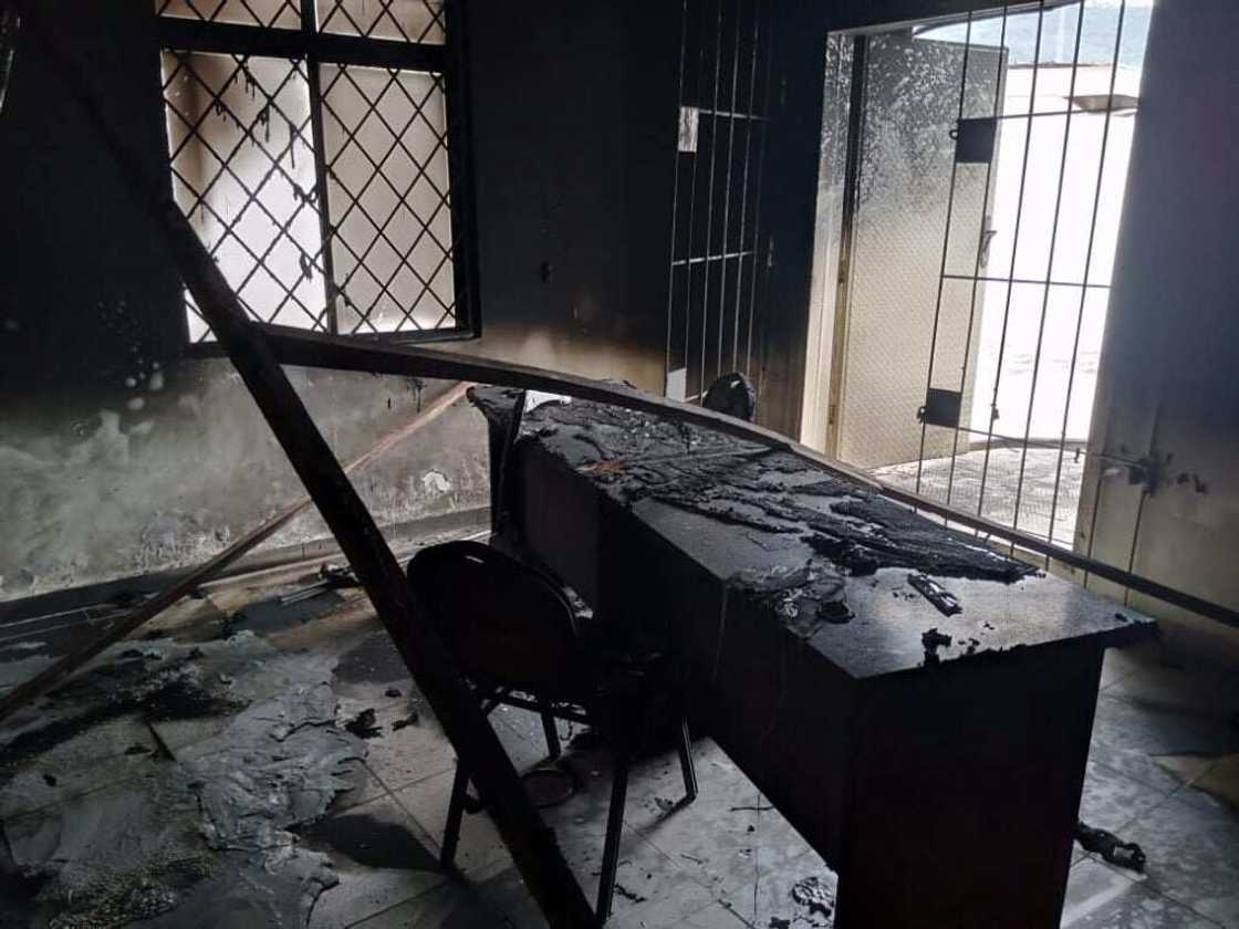 Ofishin kamfen SDP a Lokoja. Ofishin kamfen SDP a Lokoja.