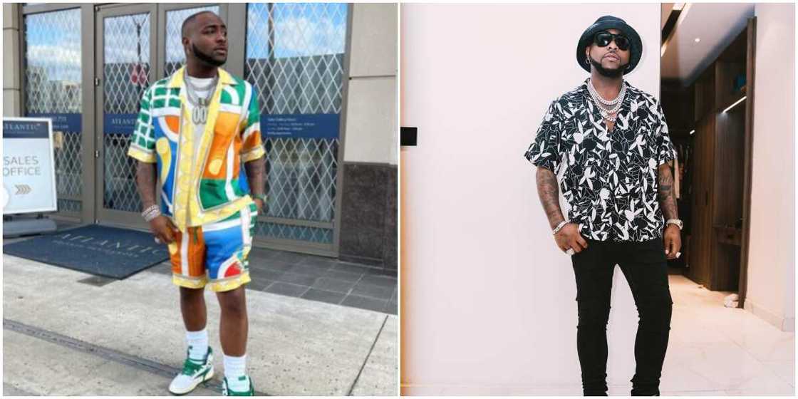 Davido to friends, family