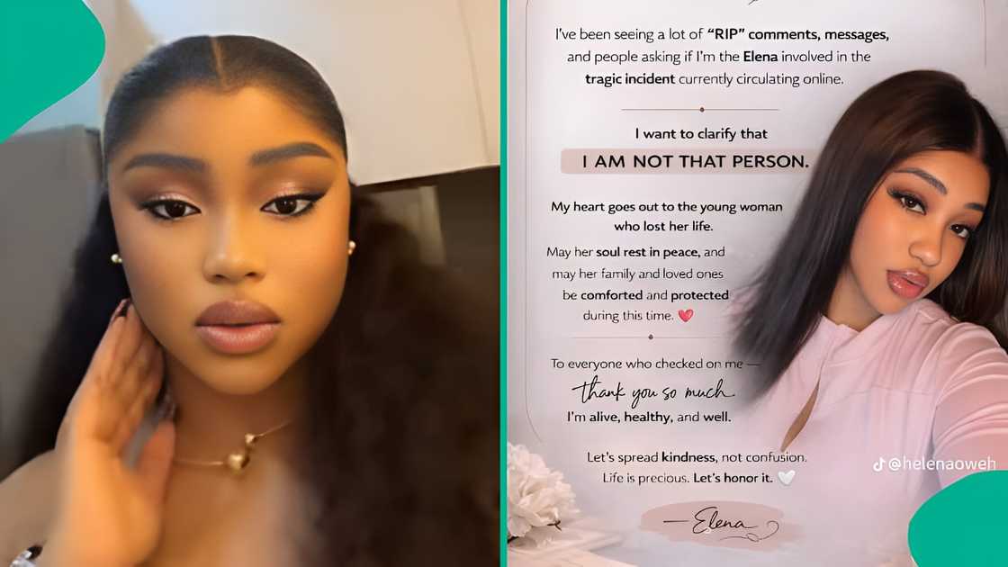 Nigerian lady mistaken for Elena Jessica posts photo and addresses DMs Nigerian lady mistaken for Elena Jessica posts photo and addresses DMs