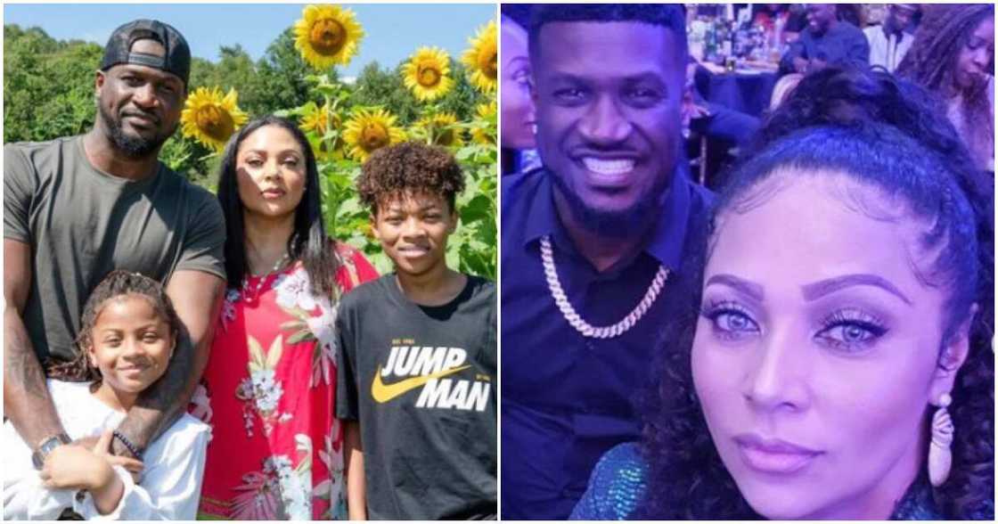 Singer Mr P and his beautiful family Singer Mr P and his beautiful family