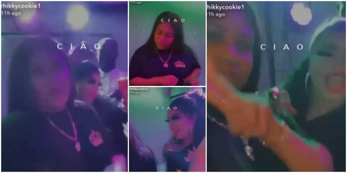 Bobrisky and Nkechi Blessing finally settle their messy fight, spotted dancing together at club Bobrisky and Nkechi Blessing finally settle their messy fight, spotted dancing together at club