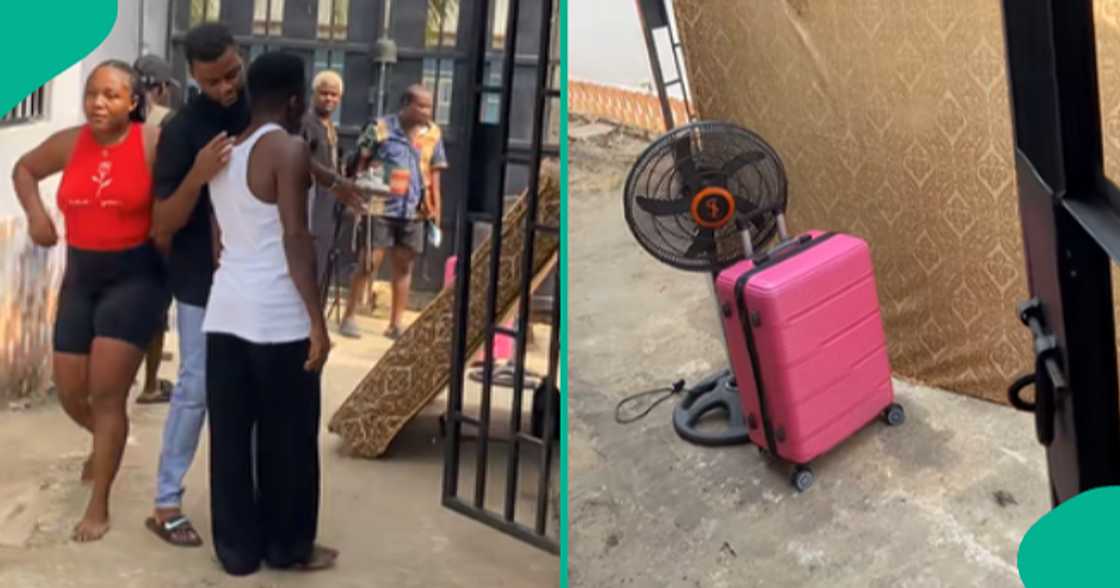 Man finds out that his girlfriend has allegedly been cheating on her with another man. Man finds out that his girlfriend has allegedly been cheating on her with another man.