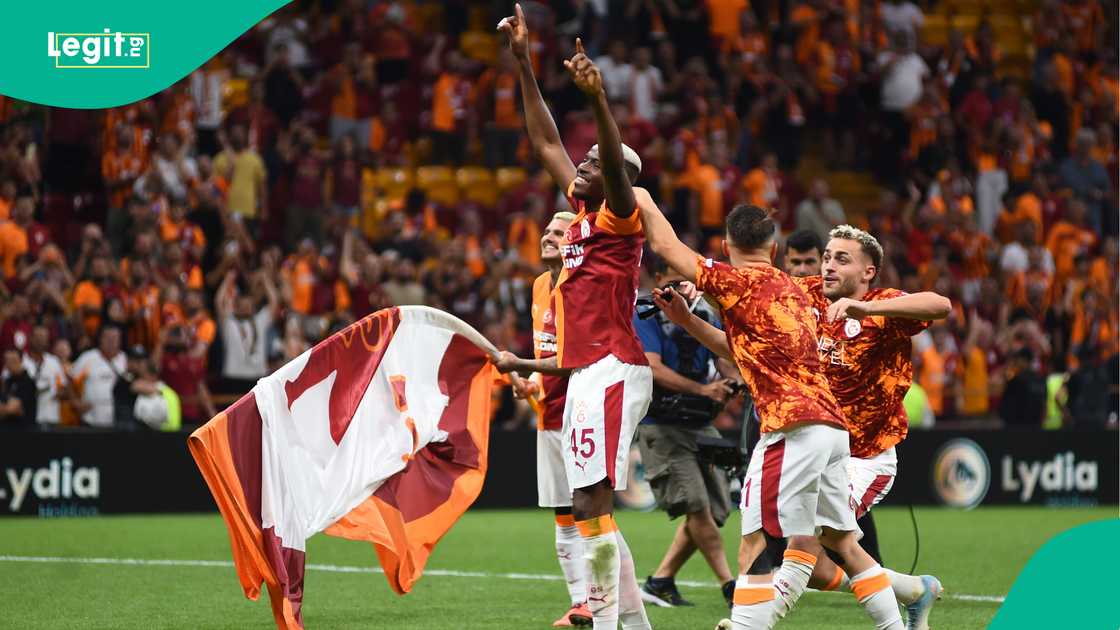 Victor Osimhen, Galatasaray, Fatih Karagumruk, Rams Park, Istanbul, Turkiye, Super Lig Victor Osimhen, Galatasaray, Fatih Karagumruk, Rams Park, Istanbul, Turkiye, Super Lig
