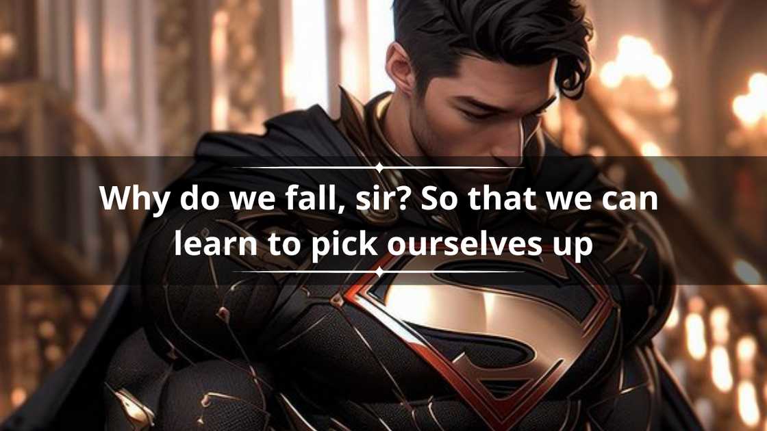 Inspirational superhero quotes