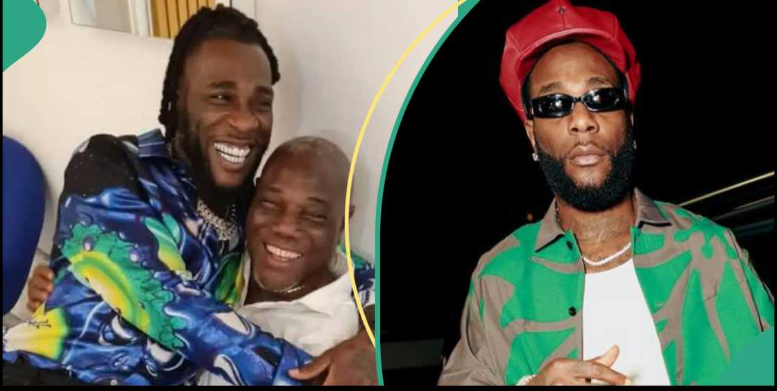 Burna Boy and his father, Burna Boy Burna Boy and his father, Burna Boy