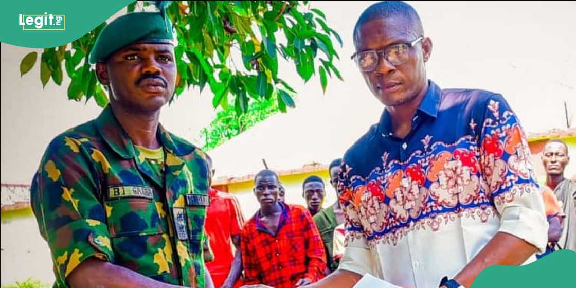 NSCDC Mining Marshals receive 18 suspected illegal miners from the Nigerian Army.