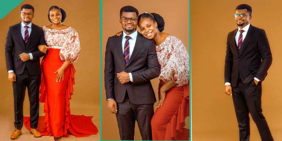 Nigerian woman publicly appreciates her husband. Nigerian woman publicly appreciates her husband.