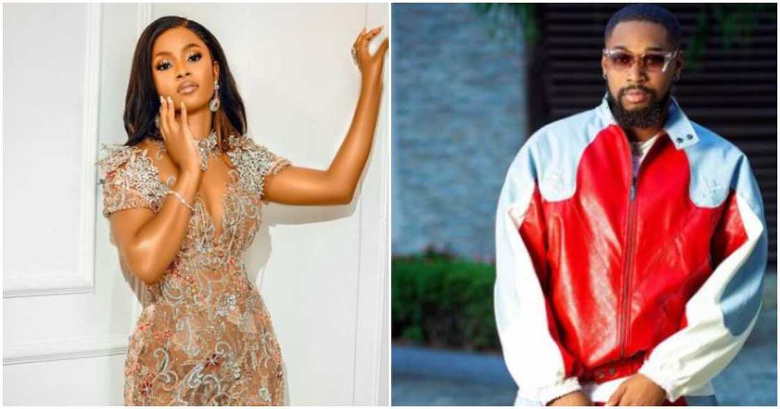Bella and Sheggz of BBNaija Bella and Sheggz of BBNaija