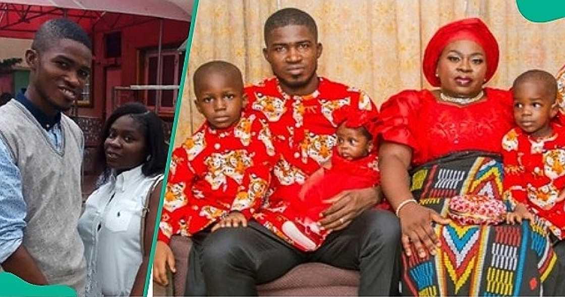 Couple's transformation in 6 years trends Couple's transformation in 6 years trends
