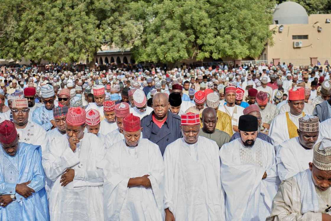 Rabiu Kwankwaso at Eid/Presidential Election/NNPP Rabiu Kwankwaso at Eid/Presidential Election/NNPP