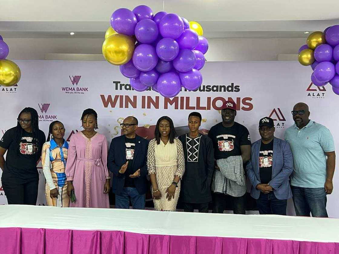Last Set of Winners Emerge in Wema Bank's 5for5 Promo Draw Grand Finale Last Set of Winners Emerge in Wema Bank's 5for5 Promo Draw Grand Finale