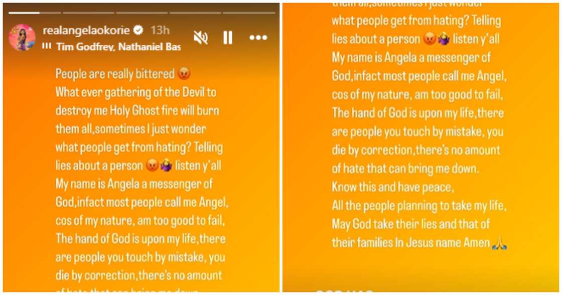 Angela Okorie addresses naysayers Angela Okorie addresses naysayers