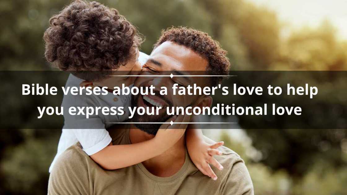 Bible verses about a father's love