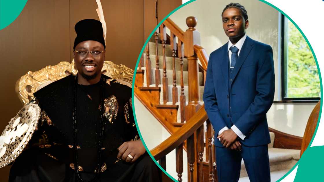 Obi Cubana's son opens up about the money his father gives him every week