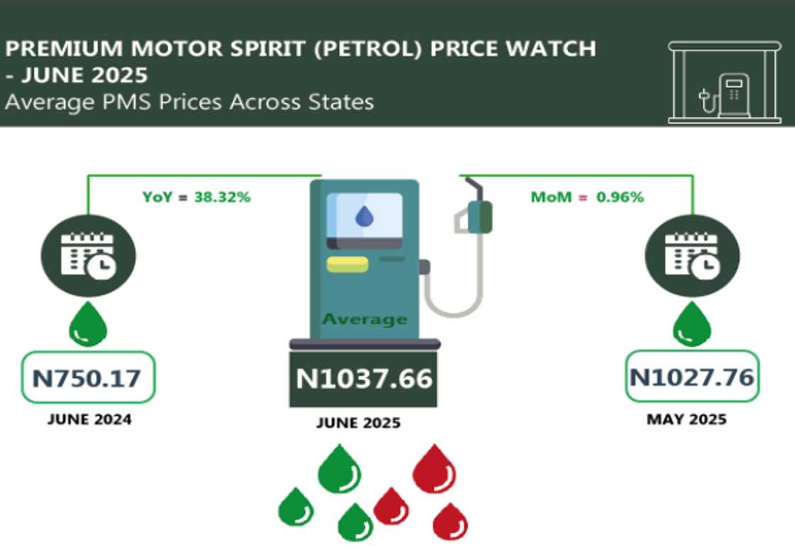 NBS releases breakdown of petrol prices NBS releases breakdown of petrol prices