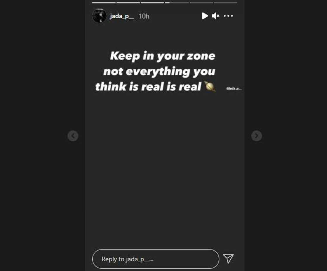 Wizkid's baby mama, Jada. Wizkid's baby mama, Jada.