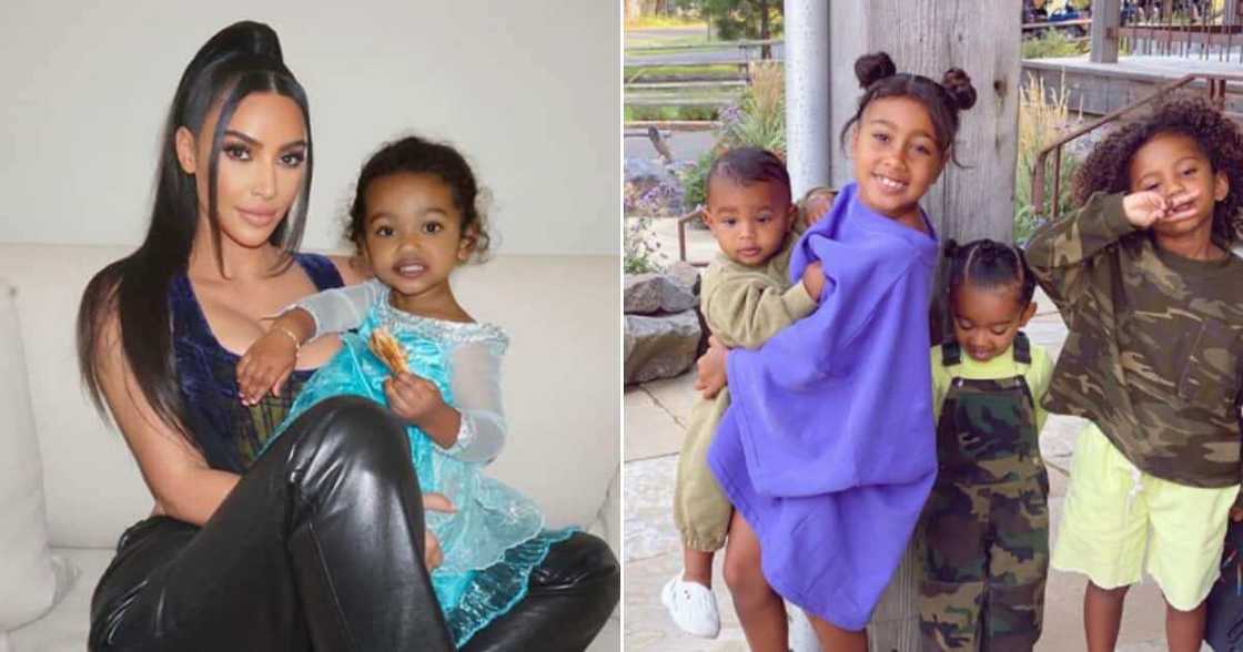 Kim Kardashian West and her babies test positive for the coronavirus Kim Kardashian West and her babies test positive for the coronavirus