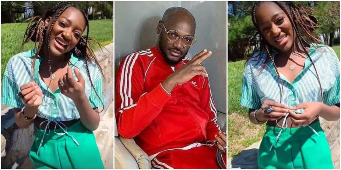 I Don’t See the Resemblance; 2baba’s Daughter Reacts to Claims That She Looks Like Her Father in Funny Video I Don’t See the Resemblance; 2baba’s Daughter Reacts to Claims That She Looks Like Her Father in Funny Video