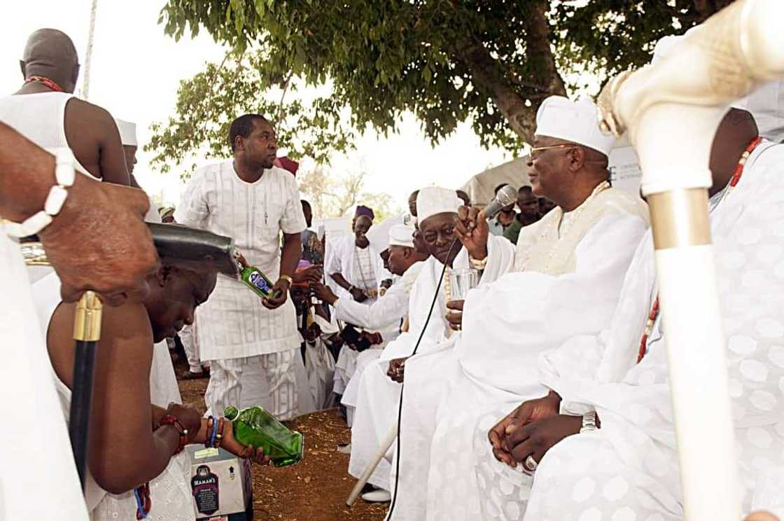 More than a Drink: Honoring a Hero with Seaman’s Schnapps at the Heart of the Lisabi Festival More than a Drink: Honoring a Hero with Seaman’s Schnapps at the Heart of the Lisabi Festival