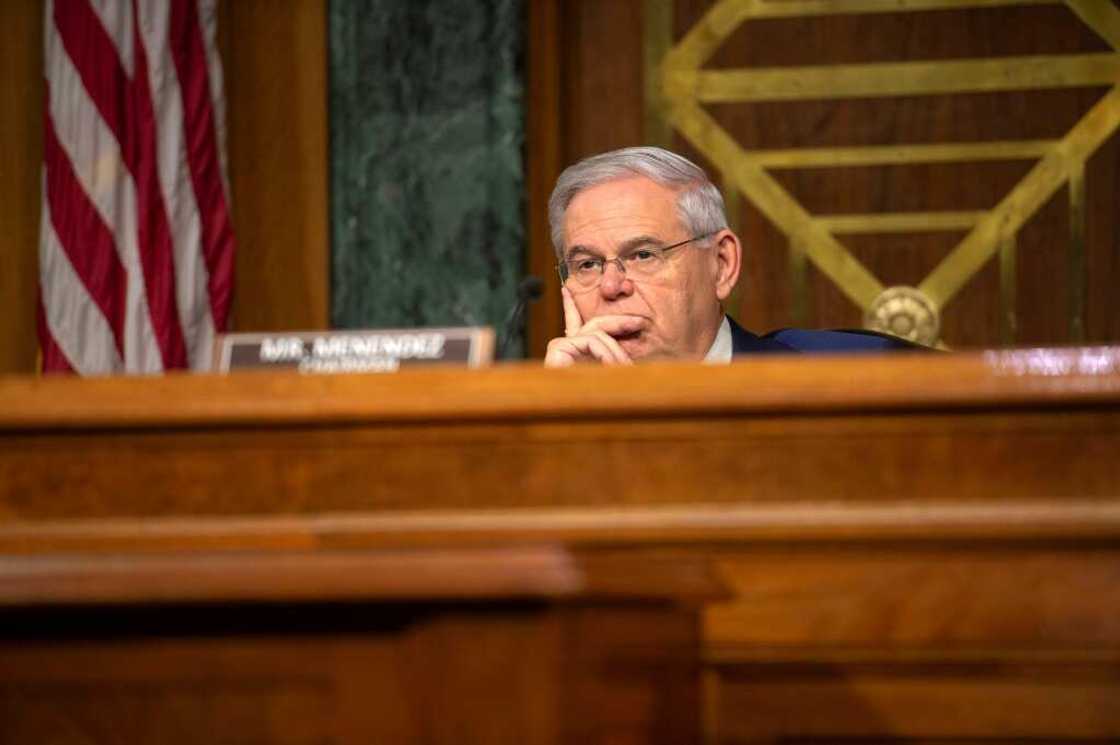 Senate Foreign Relations Committee Chairman Bob Menendez, seen in April 2022, has hailed the move to bring Finland and Sweden into NATO Senate Foreign Relations Committee Chairman Bob Menendez, seen in April 2022, has hailed the move to bring Finland and Sweden into NATO