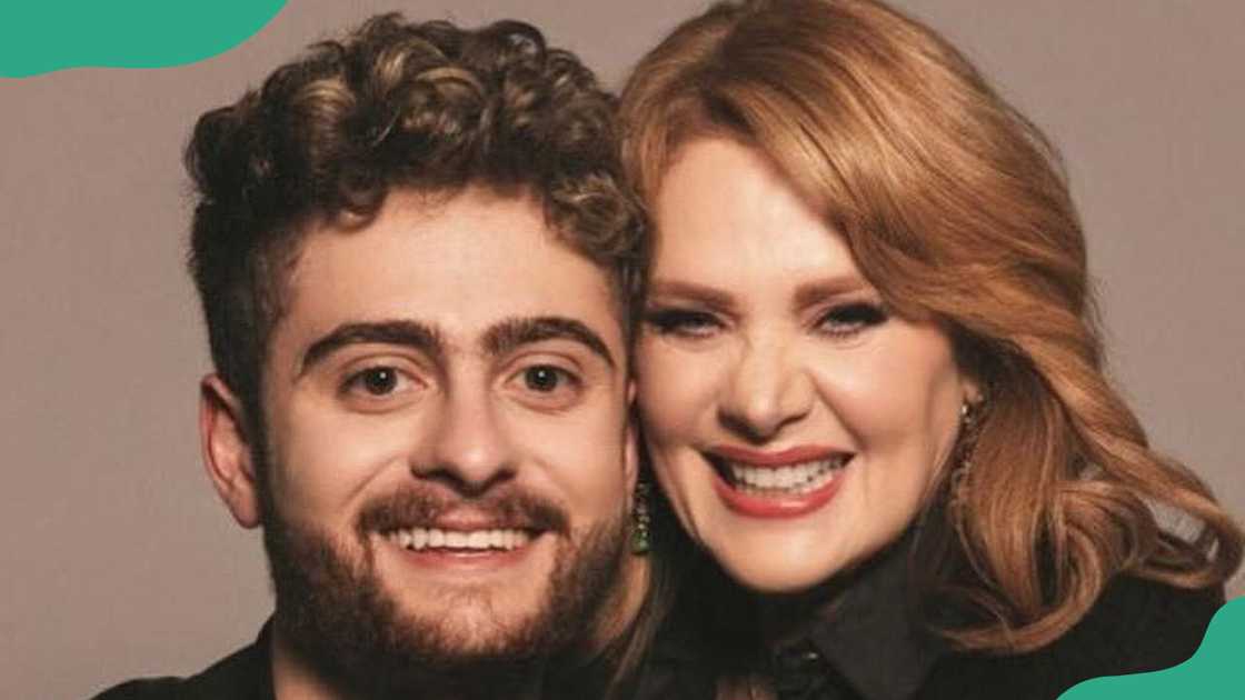 Ernesto Zedillo Jr.'s ex-partner, actress Erika Buenfil with their son, Nicolás Buenfil.