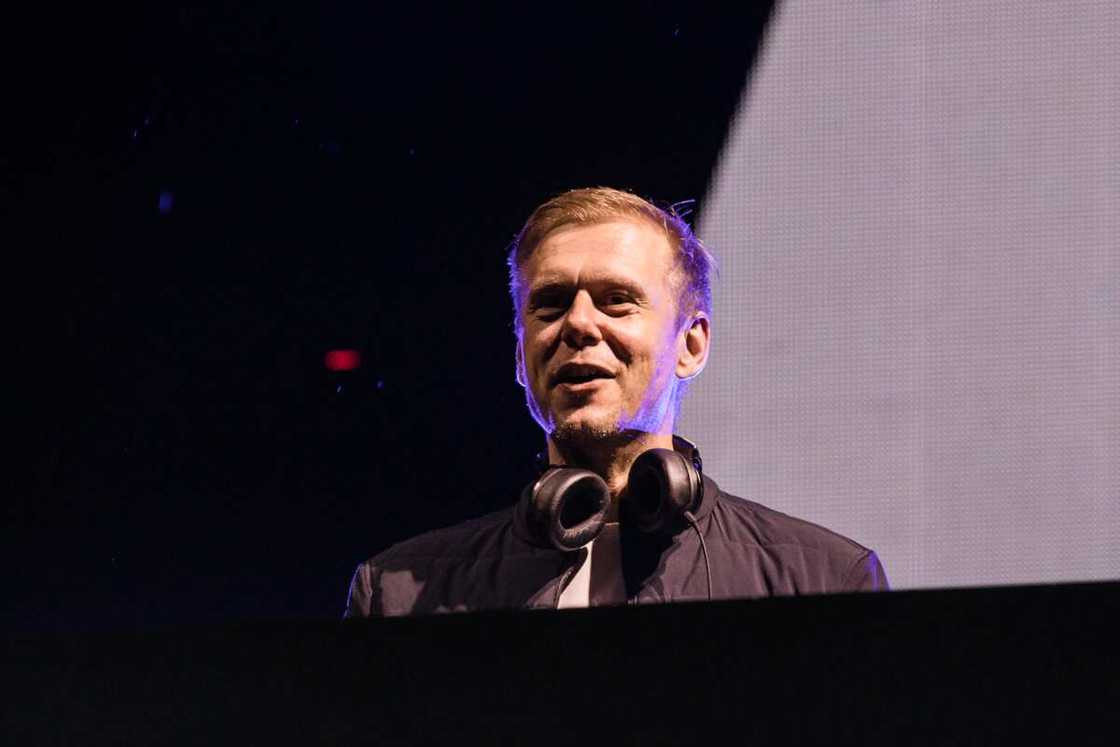 Armin van Buuren performs live on stage in Brazil Armin van Buuren performs live on stage in Brazil