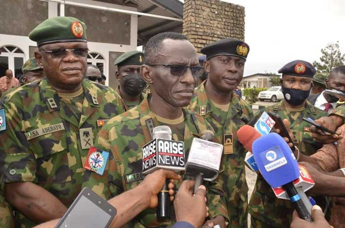 CDS Lucky Irabor, Insecurity, Abuja Train Attack CDS Lucky Irabor, Insecurity, Abuja Train Attack