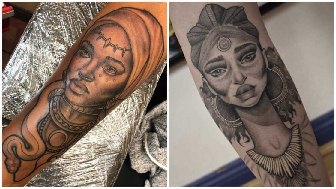 African tattoos for women