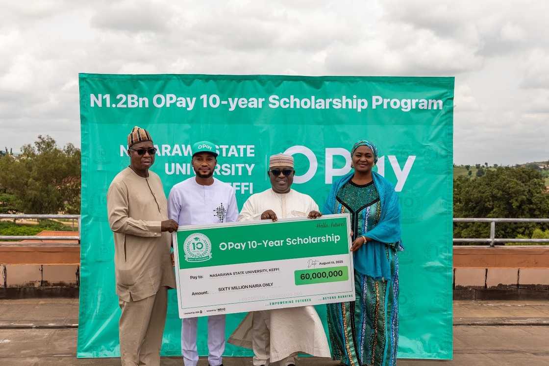 Opay Extends N1.2 Billion 10-Year Scholarship Fund to NSU Keffi Opay Extends N1.2 Billion 10-Year Scholarship Fund to NSU Keffi