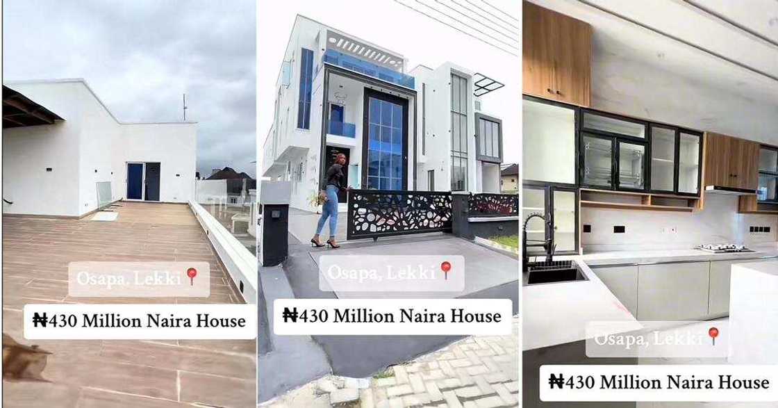 The mansion costs N430 million The mansion costs N430 million
