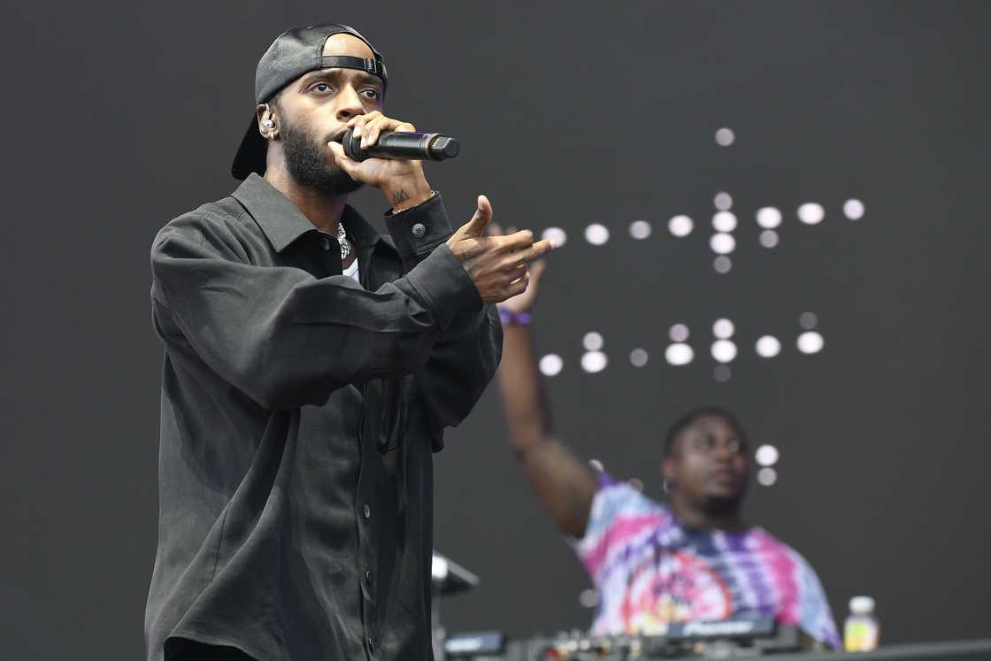 6lack performs at Zilker Park in Austin, Texas, during the ACL Music Festival