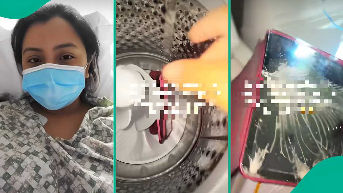 Woman washes iPad by mistake, people blame husband in viral clip