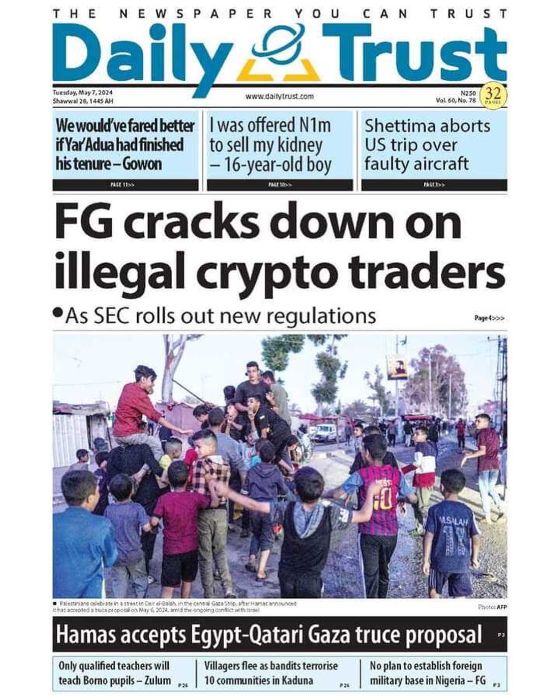 Jaridar Daily Trust Jaridar Daily Trust