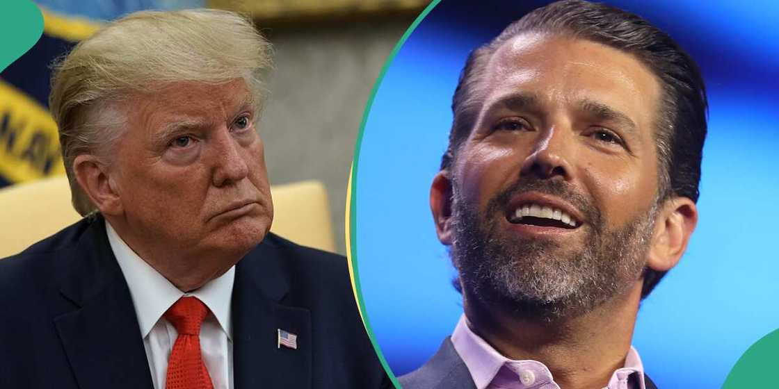 Donald Trump, USA, Donald Trump Jr. Donald Trump, USA, Donald Trump Jr.