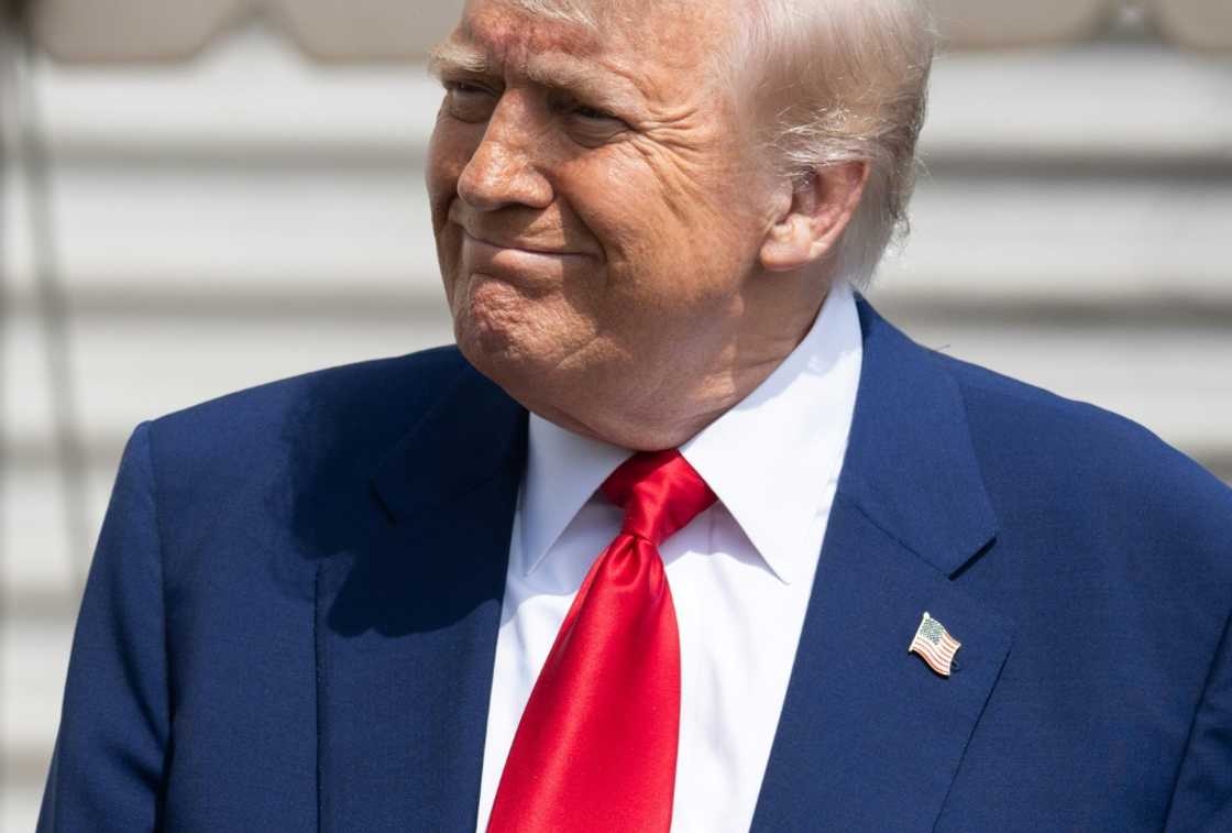 US President Donald Trump has thrown his support behind the budget plan US President Donald Trump has thrown his support behind the budget plan