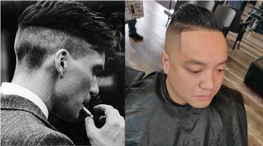 Peaky Blinders haircut