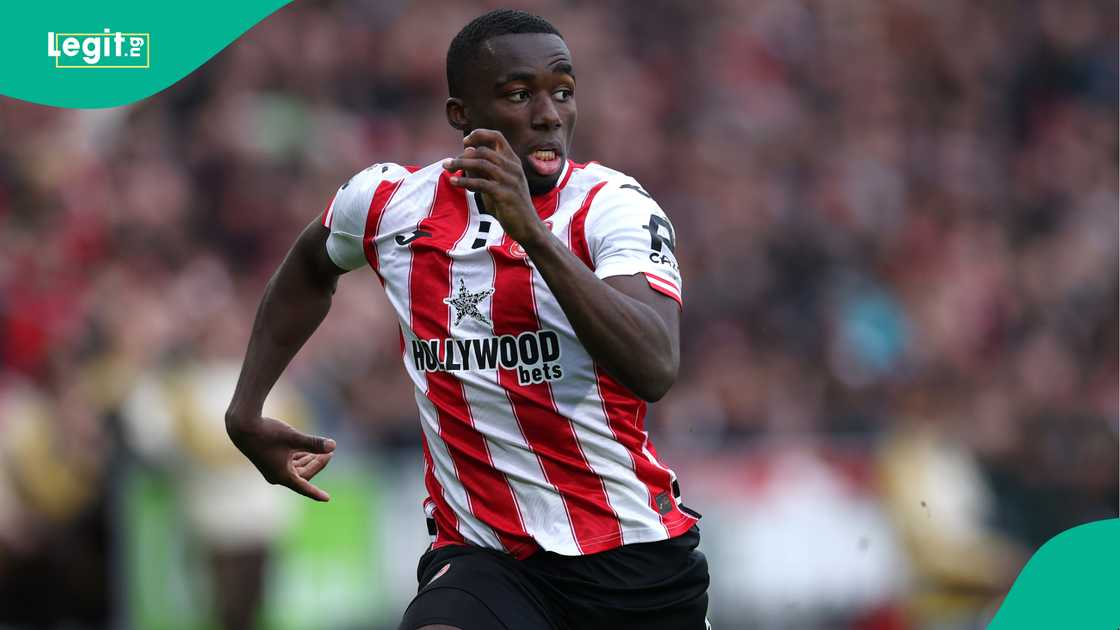 Michael Kayode of Brentford. Photo by Ryan Pierse Michael Kayode of Brentford. Photo by Ryan Pierse