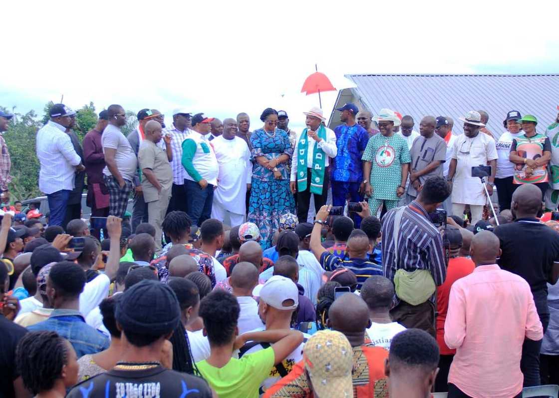 Sandy Onor/PDP Governorship Candidate in Cross River/Sam Bassey/APC Chieftain Sandy Onor/PDP Governorship Candidate in Cross River/Sam Bassey/APC Chieftain