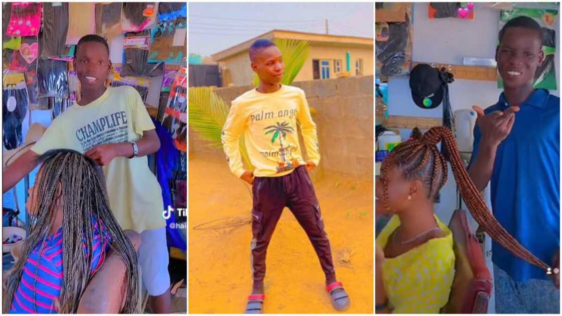 Knotless braids/talented Nigerian hairdresser. Knotless braids/talented Nigerian hairdresser.