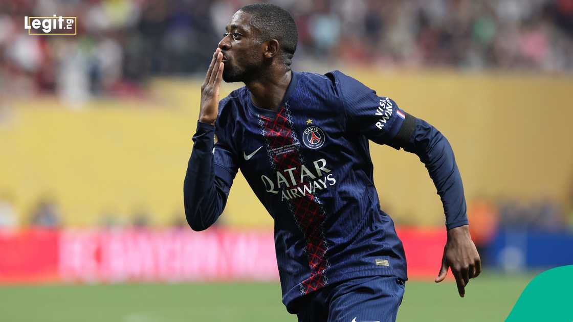 Ousmane Dembele, Paris Saint-Germain, Bayern Munich, Atlanta, Georgia. Ousmane Dembele, Paris Saint-Germain, Bayern Munich, Atlanta, Georgia.