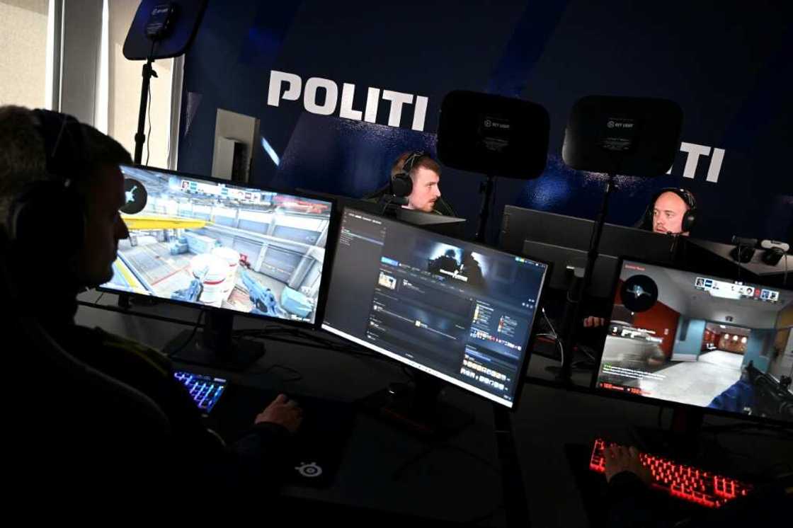 The 10-strong unit was established last year amid a rise in online crime The 10-strong unit was established last year amid a rise in online crime