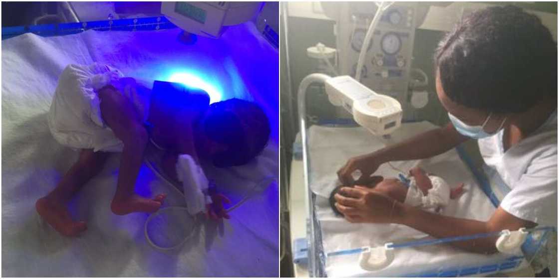 Baby dumped at the cemetery to receive donations from Nigerians Baby dumped at the cemetery to receive donations from Nigerians