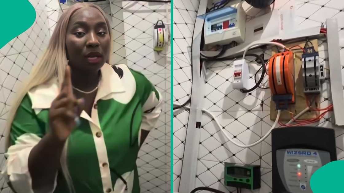 A Nigerian lady who spent millions on installation shares how many hours the solar last daily